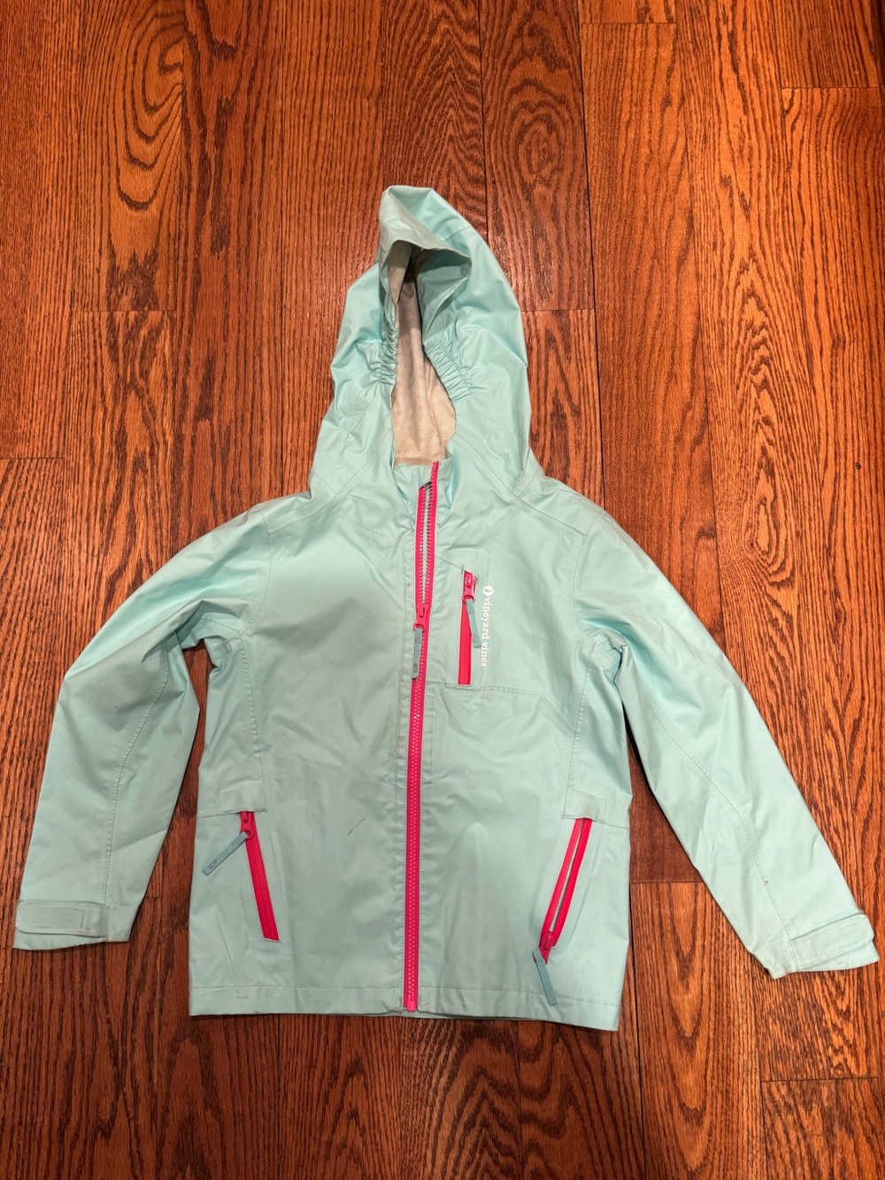 Girls XS (5-6) Vineyard vines raincoat